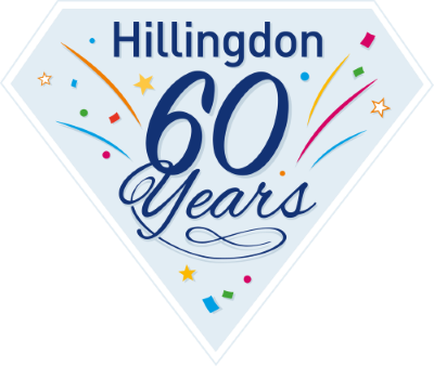 60 Years hillingdon logo