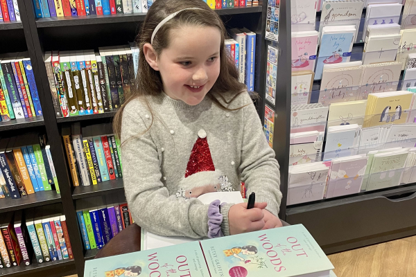 9-year-old author Betsy Griffin