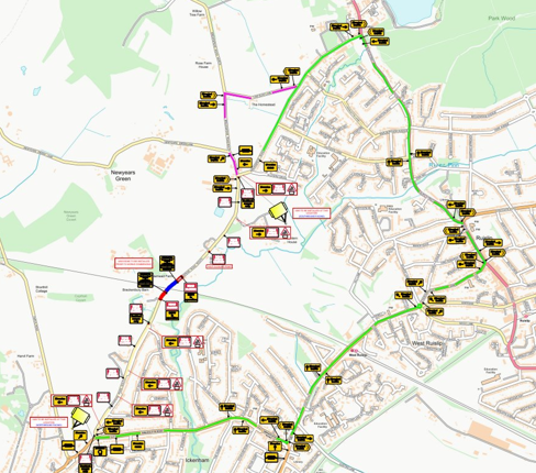 Breakspear Road South - 24 hours a day road closure