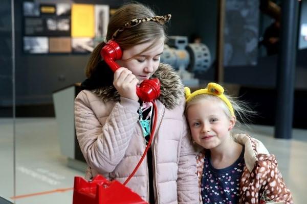 Children at the Battle of Britain Bunker