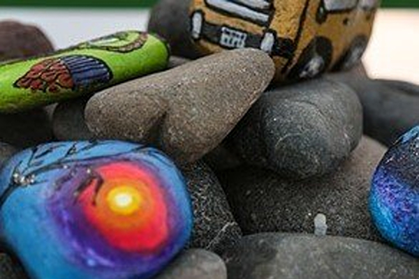 Picture of rock painting
