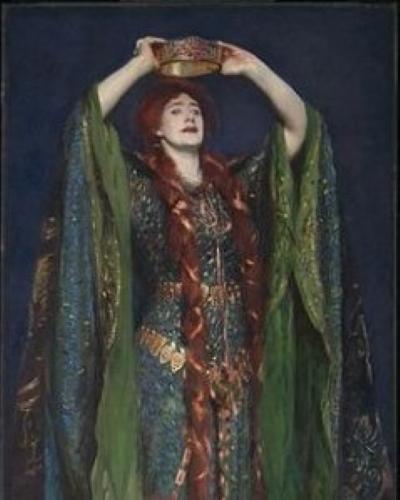 Photo of Ellen terry as lady macbeth