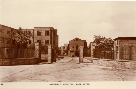 Harefield hospital entrance