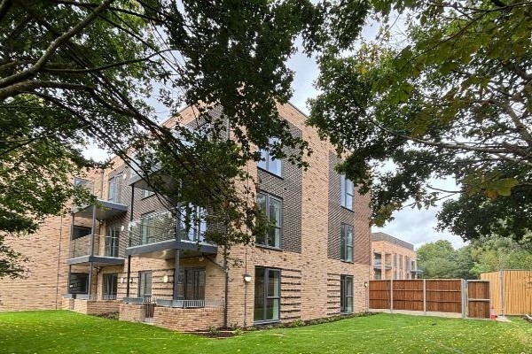 Garden images of Maple and Poplar, new homes for council tenants