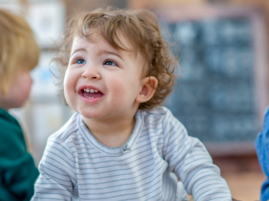 Child smiling