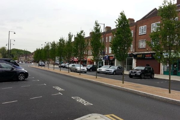 View on Northwood Hills Road