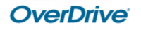 Overdrive logo - blue with white background