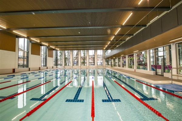 Photo of the indoor swimming pool at Platinum Jubilee Leisure Centre