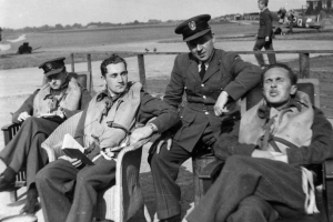Polish pilots waiting at readiness