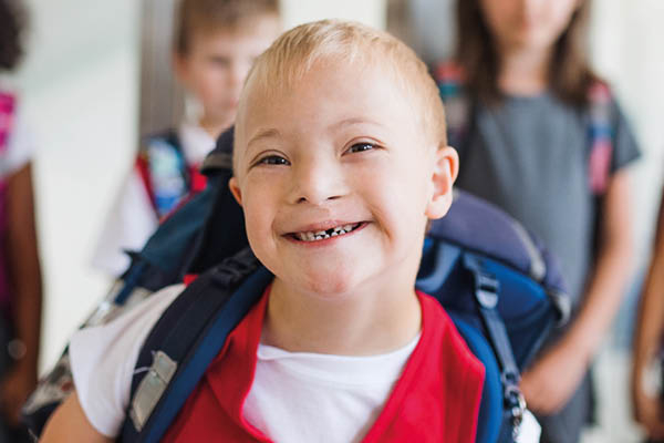 Photo of young boy smiling