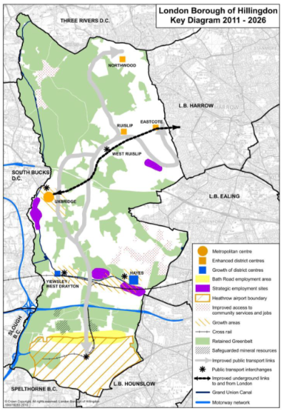 Map 4.1 Local Plan (2012)