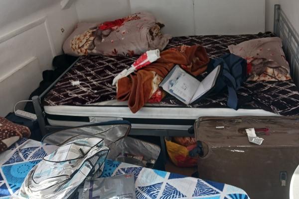 Cramped bedroom rented by Tarsem Dhillon