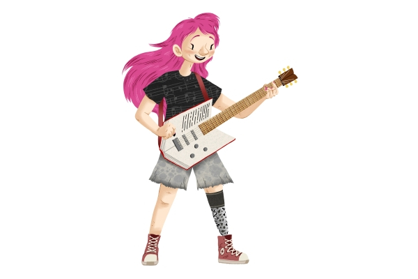 Summer Reading Challenge character Skye