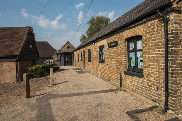 Photo of the outside of the Manor Farm Stables