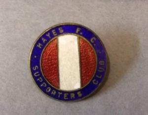 Photo of a supporter badge