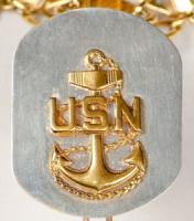 Image of a US Navy badge