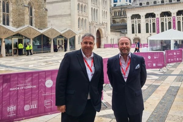 llr Steve Tuckwell and Cllr Jonathan Bianco attending London Real Estate Forum September 2025