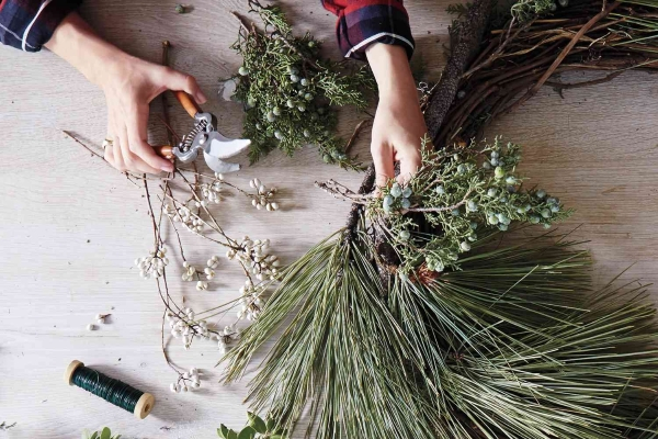 Wreath making image