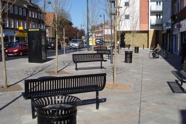 View of Yiewsley and West Drayton Highstreet