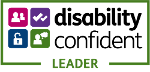 Disability confident leader logo