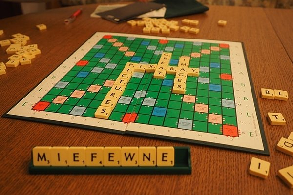 Picture of scrabble